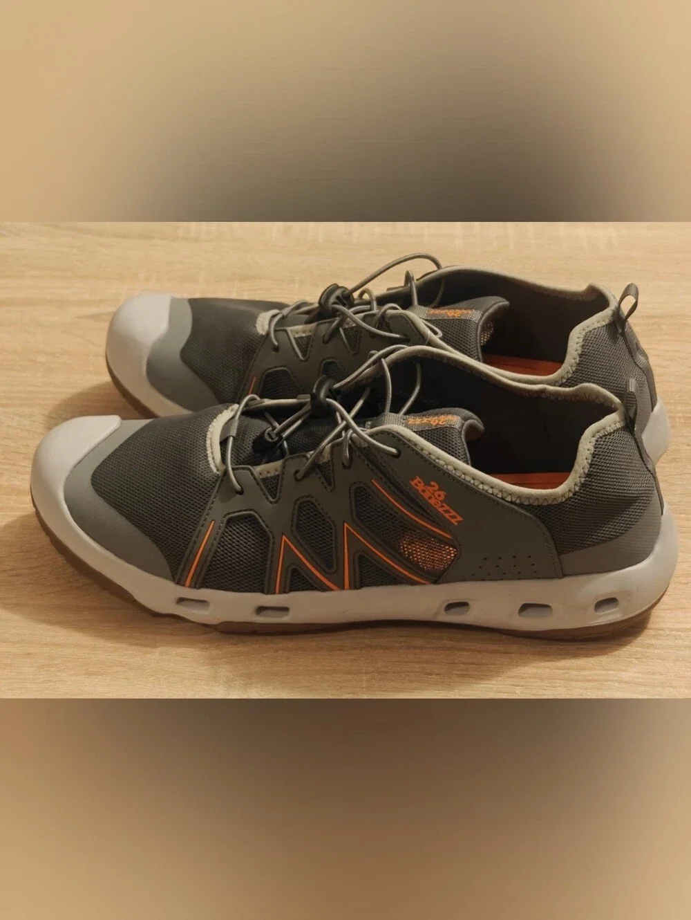 Flozzz HydroPro Water Shoes Men's Size 14 Black Aqua Beach Swim Shoes
